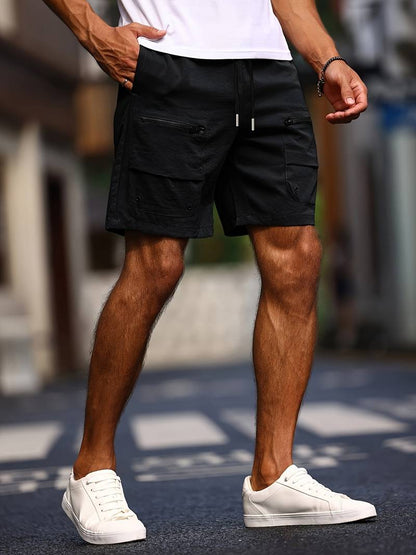 Joseph - casual zipper pocket shorts