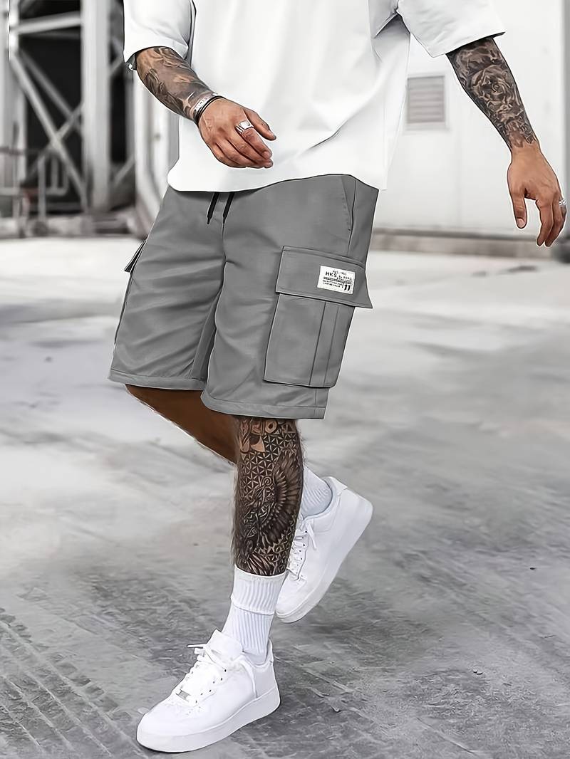 Robert cargo shorts with adjustable drawstring