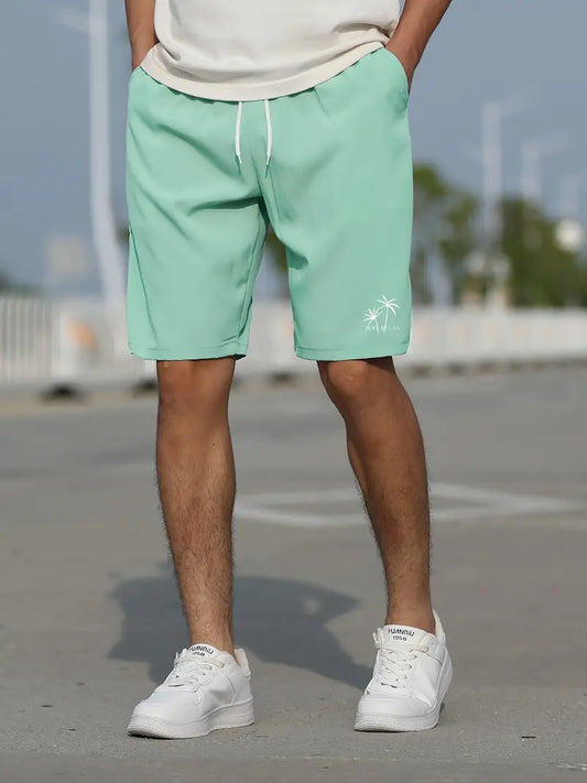 Christopher – elastic drawstring shorts for men