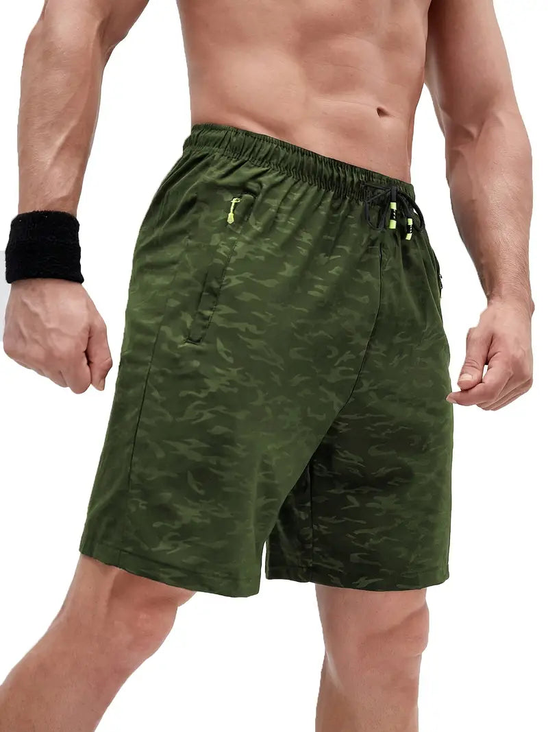 James – breathable shorts with zip pockets