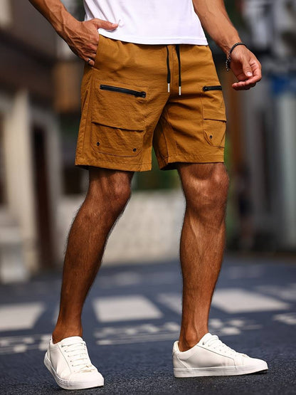 Joseph - casual zipper pocket shorts