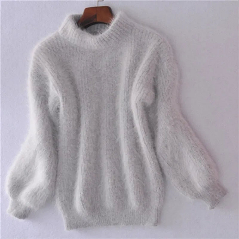 Brenda| vintage angora style sweater