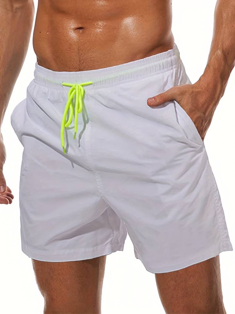 James casual swim shorts with mesh lining