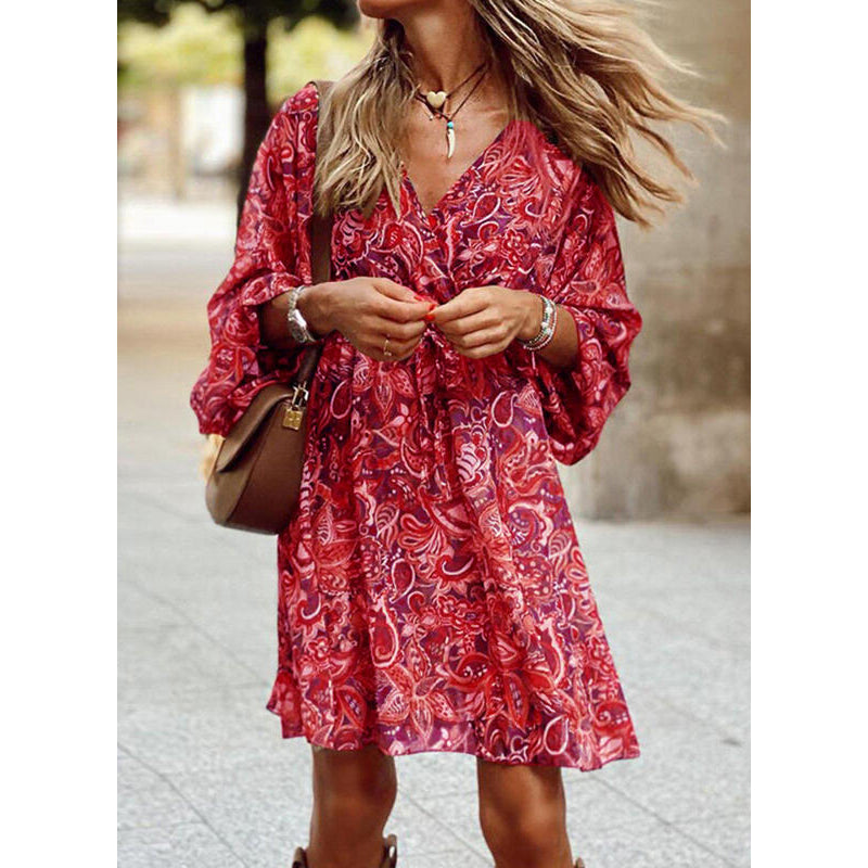 Summer- breeze boho dress for women