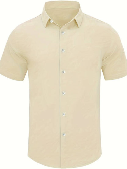 James – comfortable short-sleeved shirt for spring