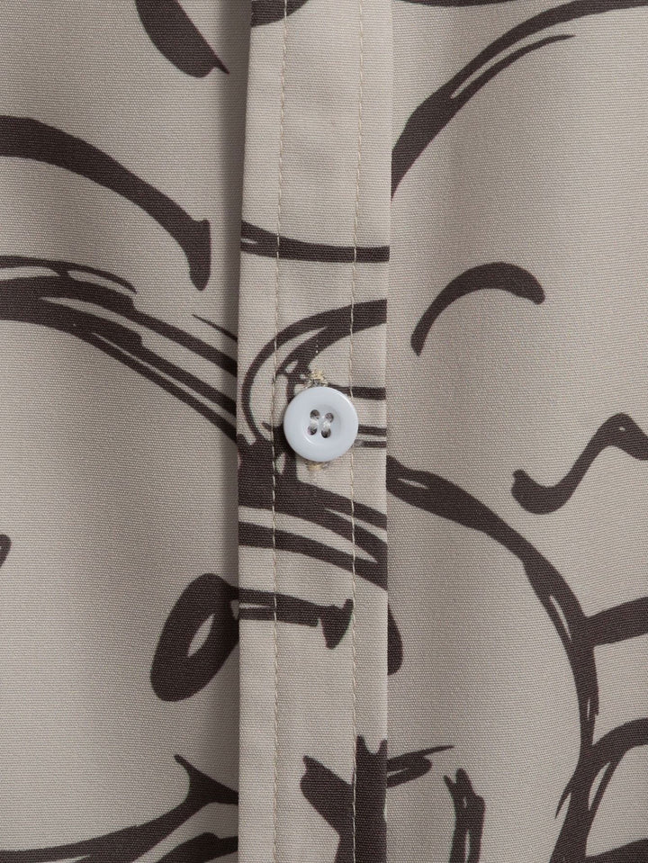 Felix – beige shirt with character print