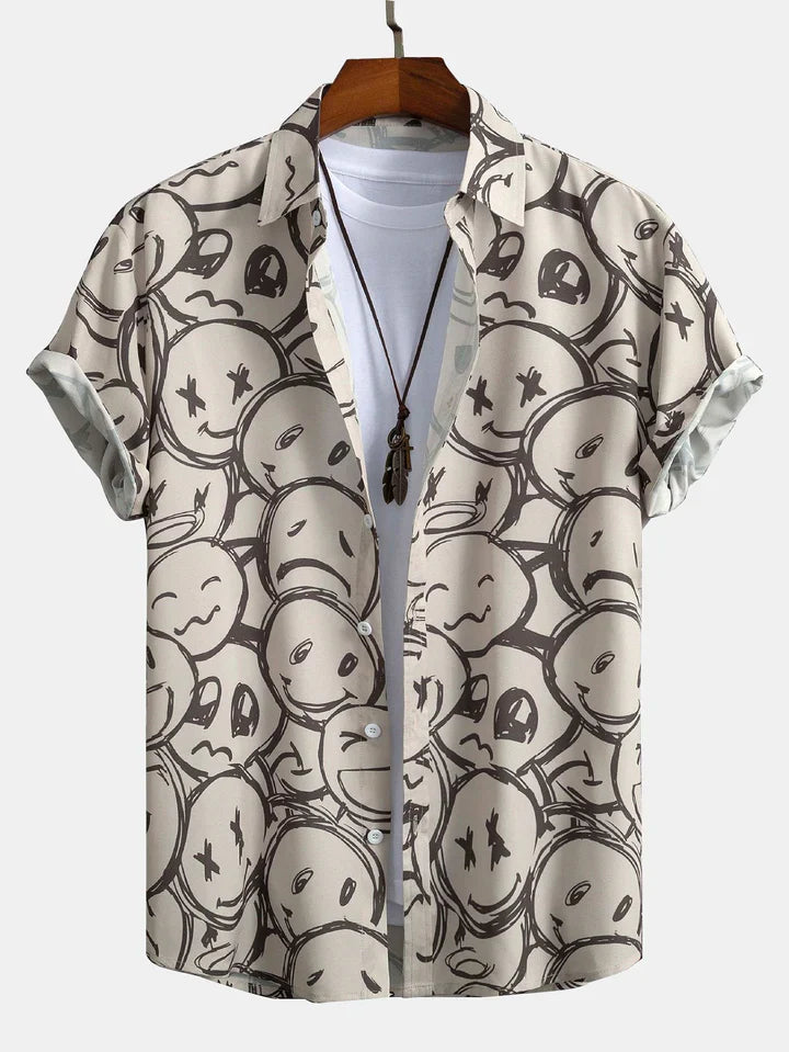 Felix – beige shirt with character print