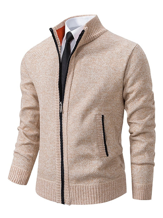 RALPH POLO - Stylish zipper knitted sweater for men (Italian design)