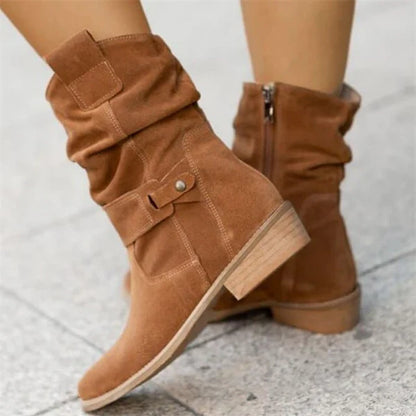 Sheyro - casual low heel boots